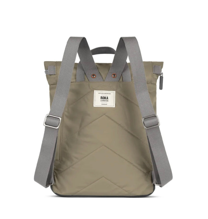 MEDIUM TAUPE CAMDEN P RECYCLED NYLON BACKPACK
