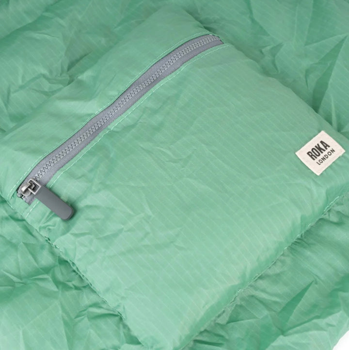 MATCHA MEDIUM BOROUGH D RECYCLED NYLON FOLDABLE BAG