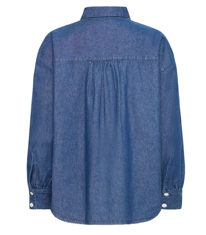 MID BLUE DENIM CALANTHA SHIRT