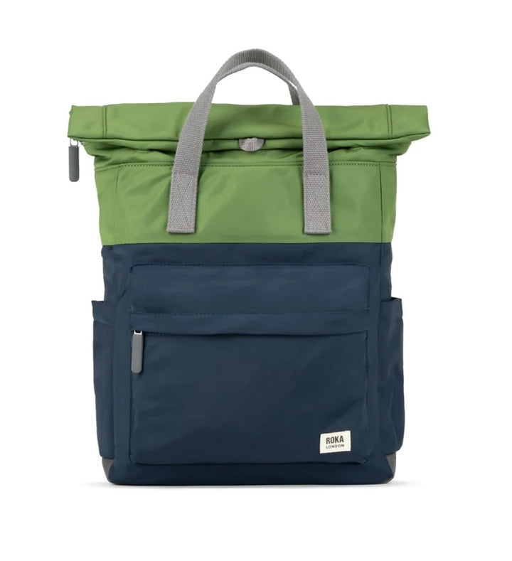 CREATIVE WASTE AVOCADO MIDNIGHT CANFIELD B RECYCLED NYLON MEDIUM BACKPACK