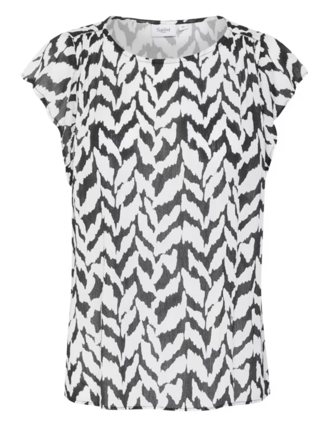 BLACK MONOCHROME VEGA ADELE TOP