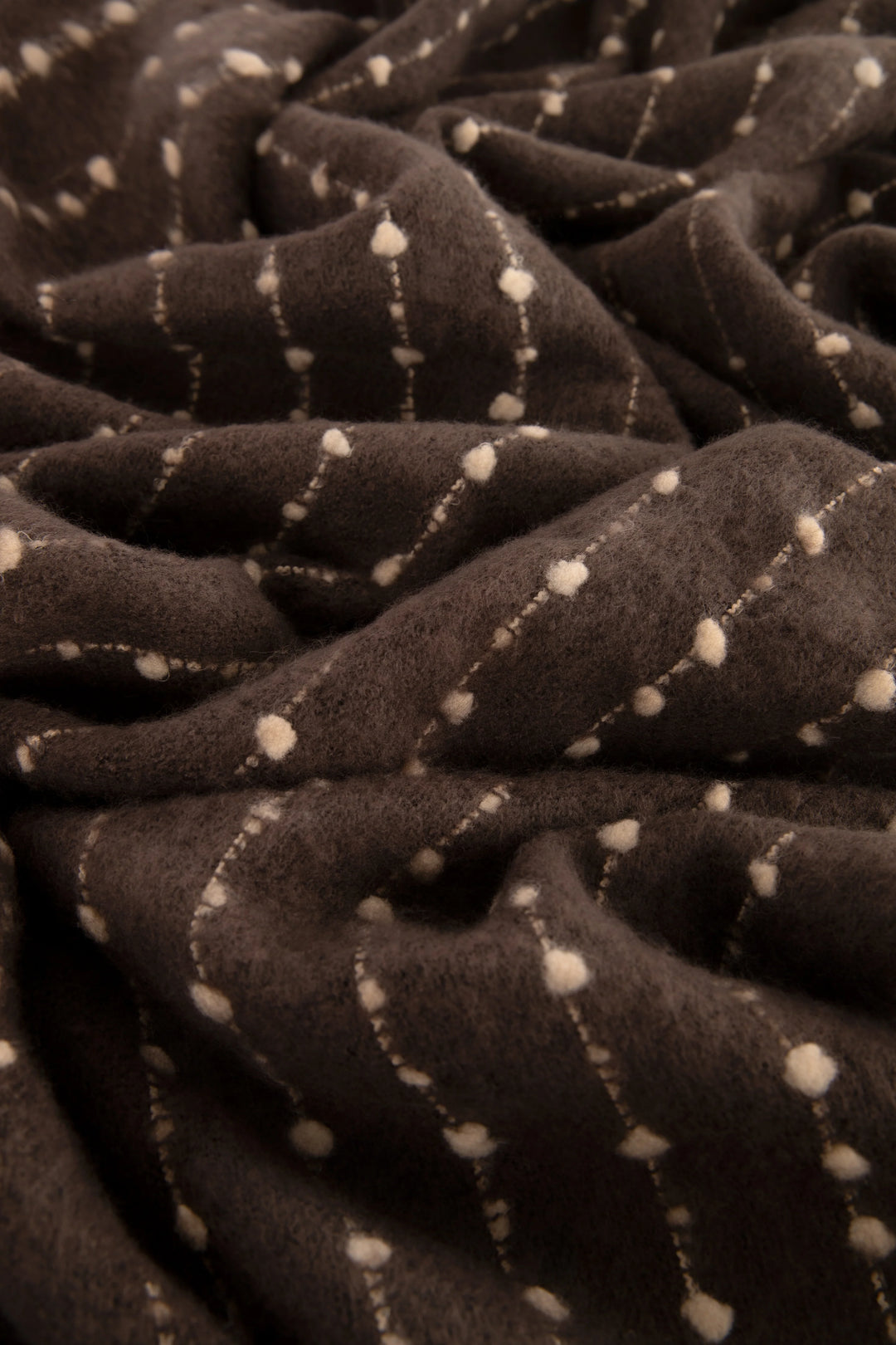 CHOCOLATE DAKOTA CHUNKY SCARF