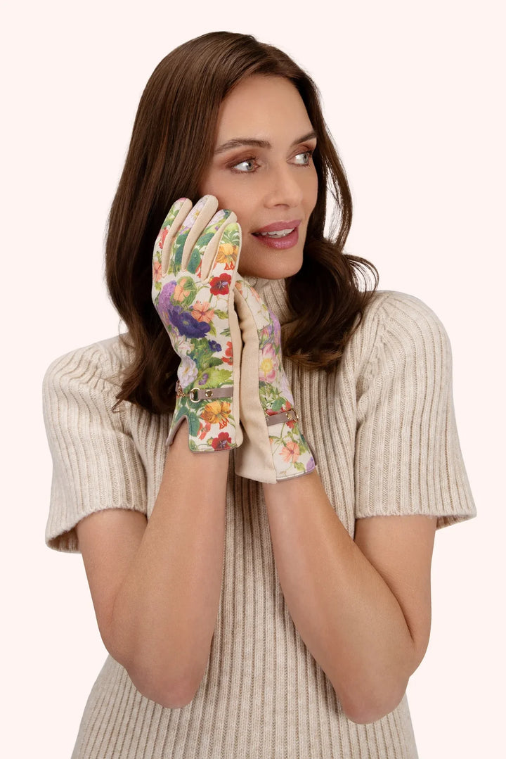 CREAM KYLIE GLOVES
