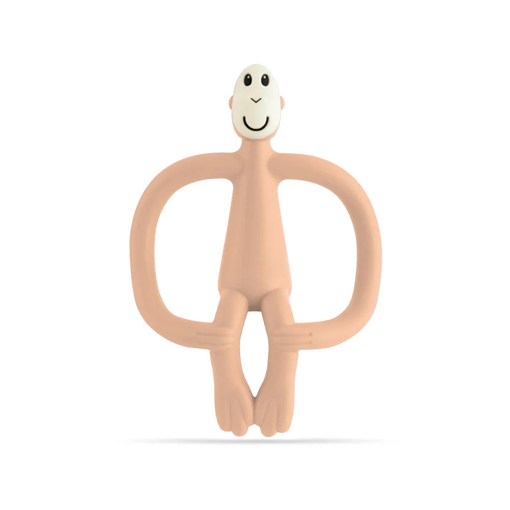 DUSTY PINK MONKEY TEETHER
