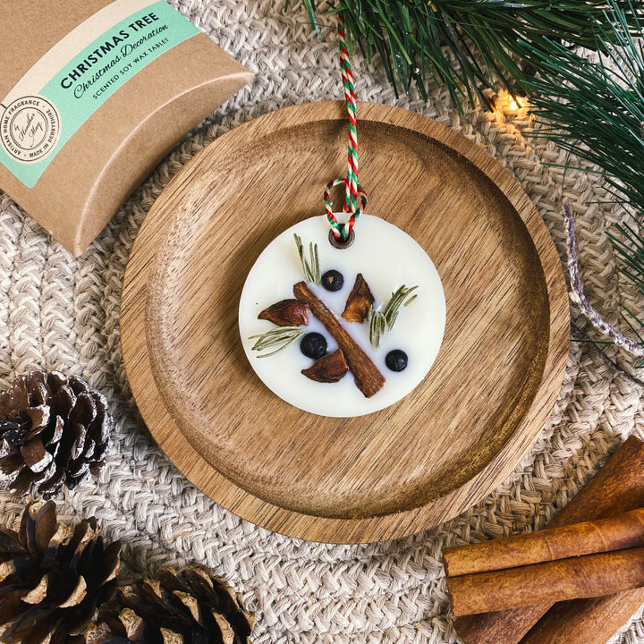 SCENTED DECORATION (CHRISTMAS TREE) WAX HANGER