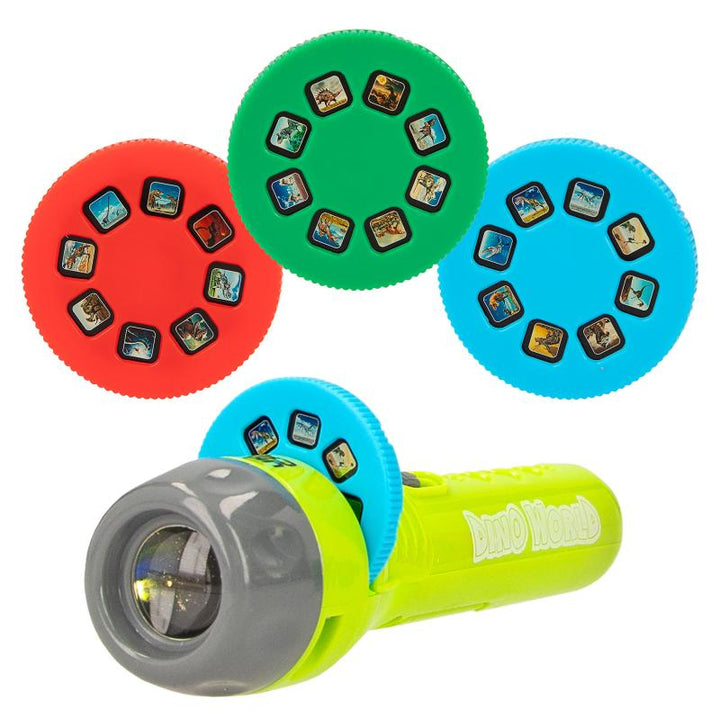 DINO WORLD TORCH WITH VISUAL EFFECTS