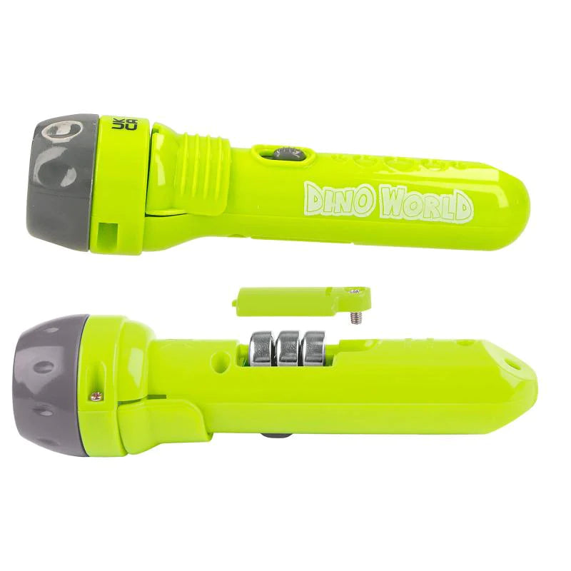 DINO WORLD TORCH WITH VISUAL EFFECTS