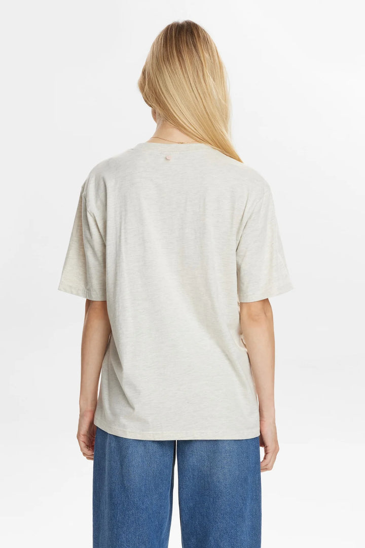 CRÈME MELANGE WESTERN T-SHIRT