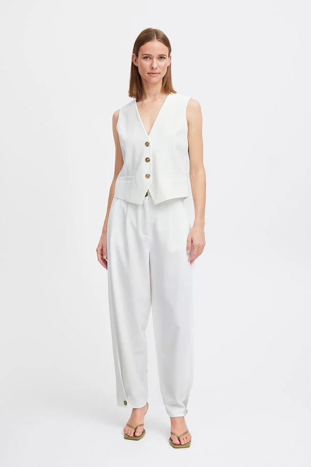 MARSHMALLOW WHITE DECERI WAISTCOAT