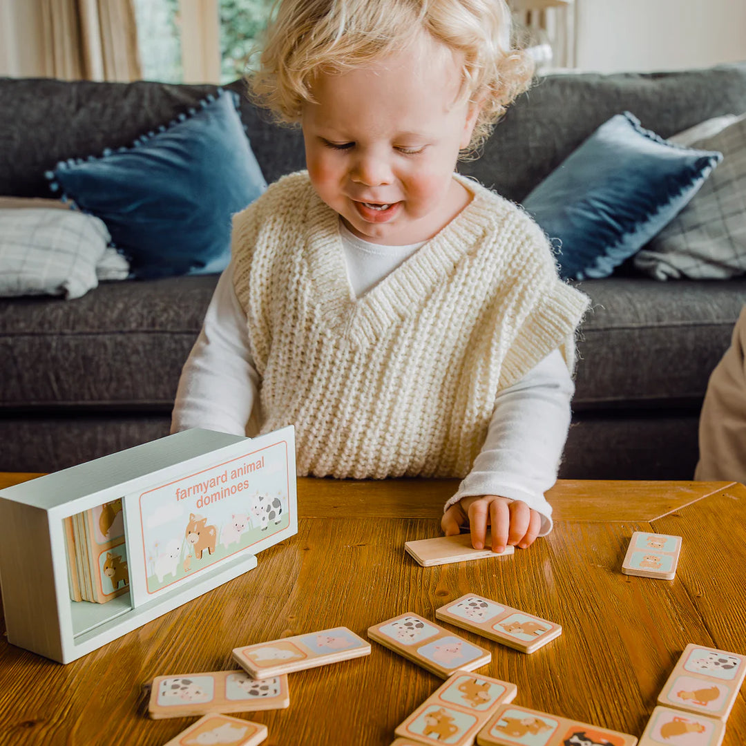 DOMINOES - FARMYARD ANIMAL (FSC)