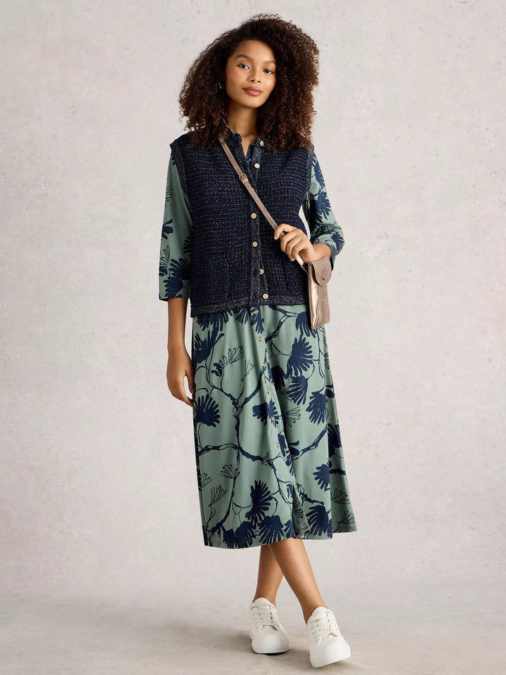 DARK NAVY BELLE SPARKLE TANK TOP