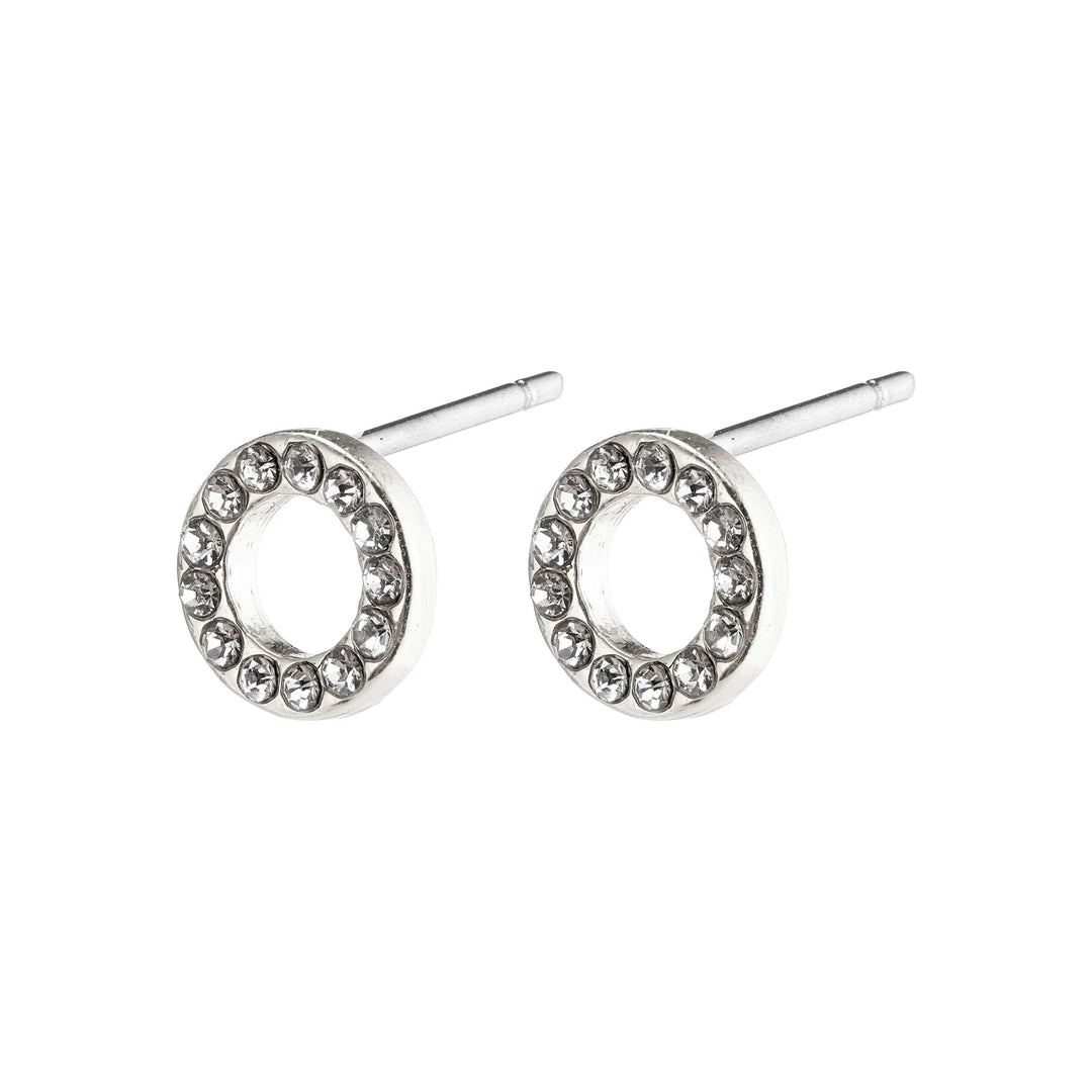 TESSA SILVER PLATED EARRINGS