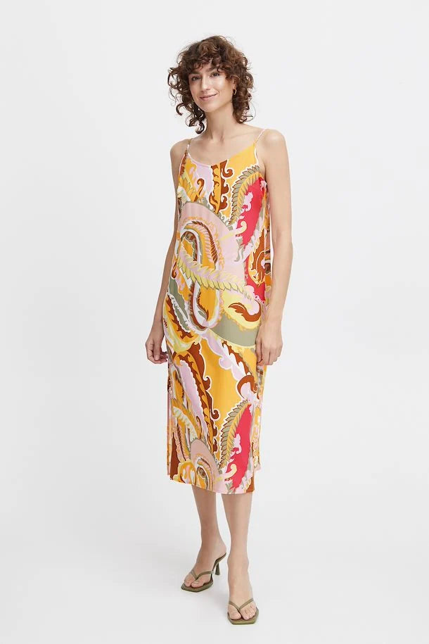 MMJOELLA SLIP DRESS YARROW