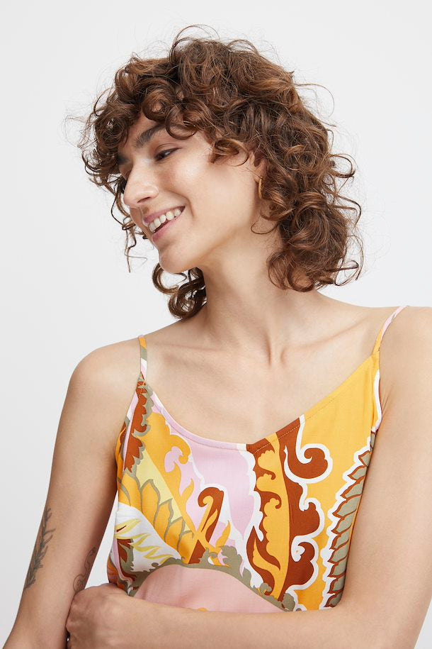 MMJOELLA SLIP DRESS YARROW