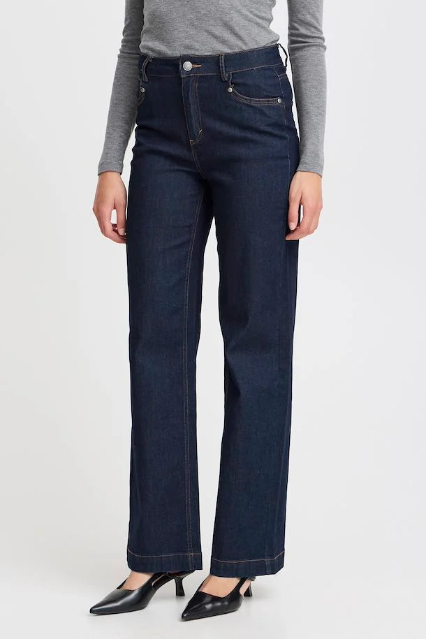 CHICAGO HANNA JEANS RAW BLUE DENIM