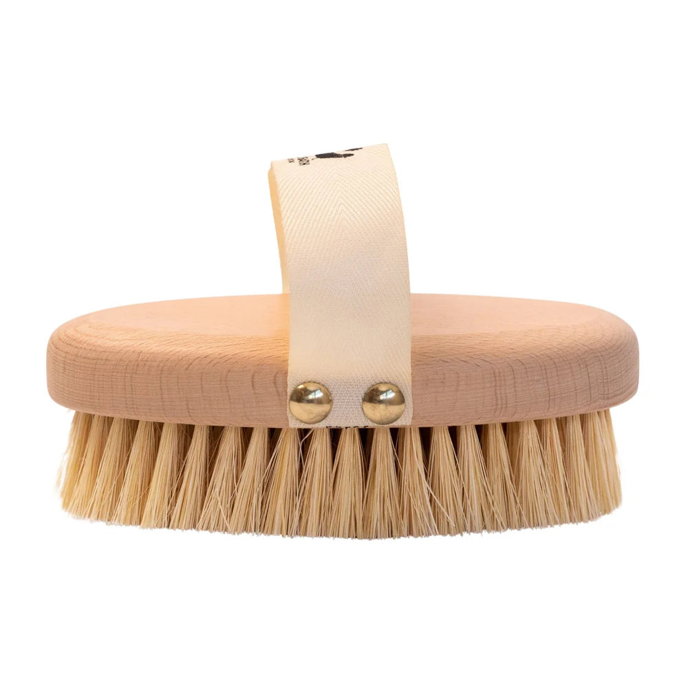 NATURAL BRISTLE MASSAGE HAND BRUSH