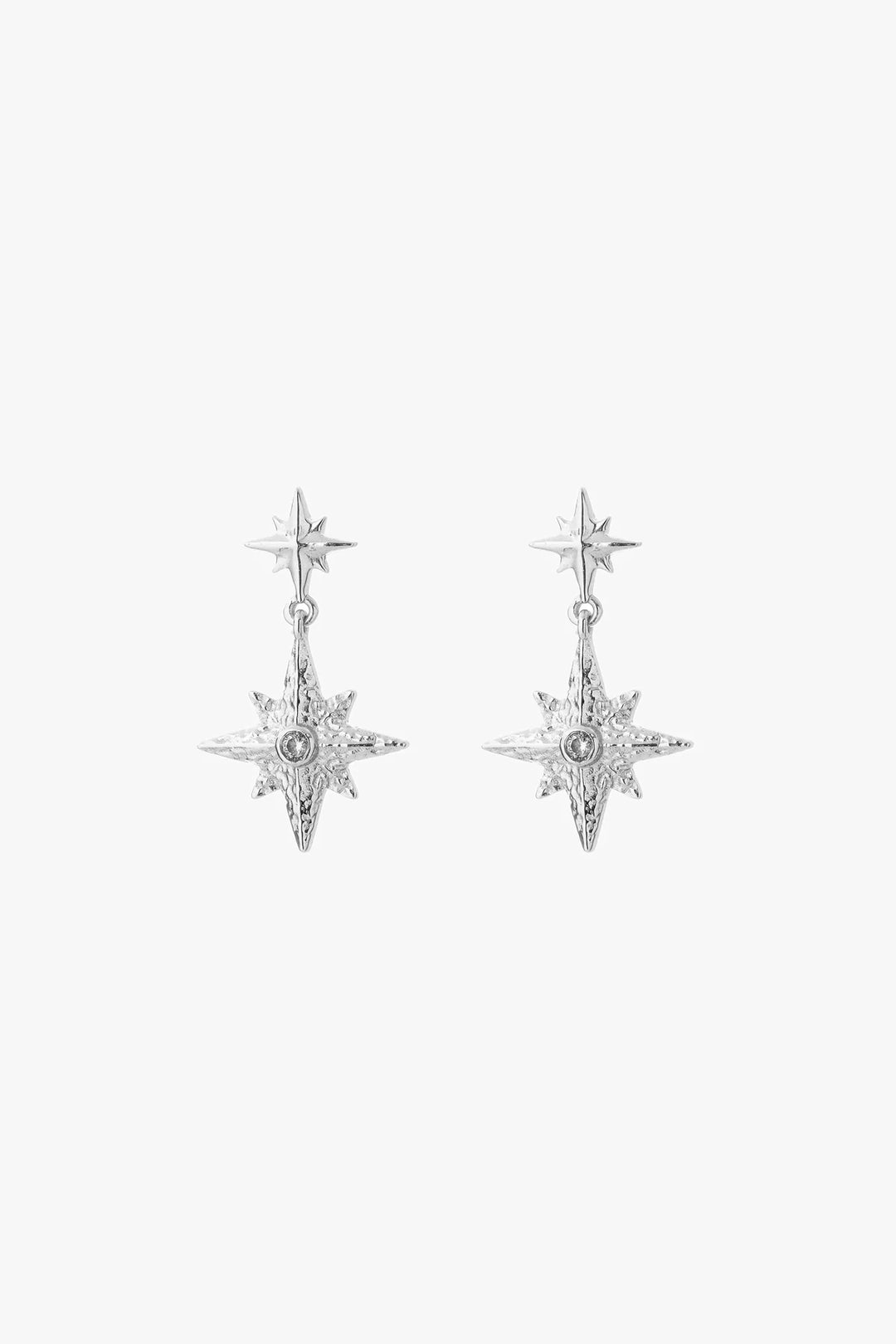NIGHTFALL EARRINGS SILVER