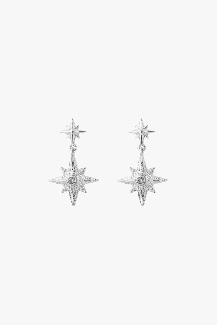 NIGHTFALL EARRINGS SILVER
