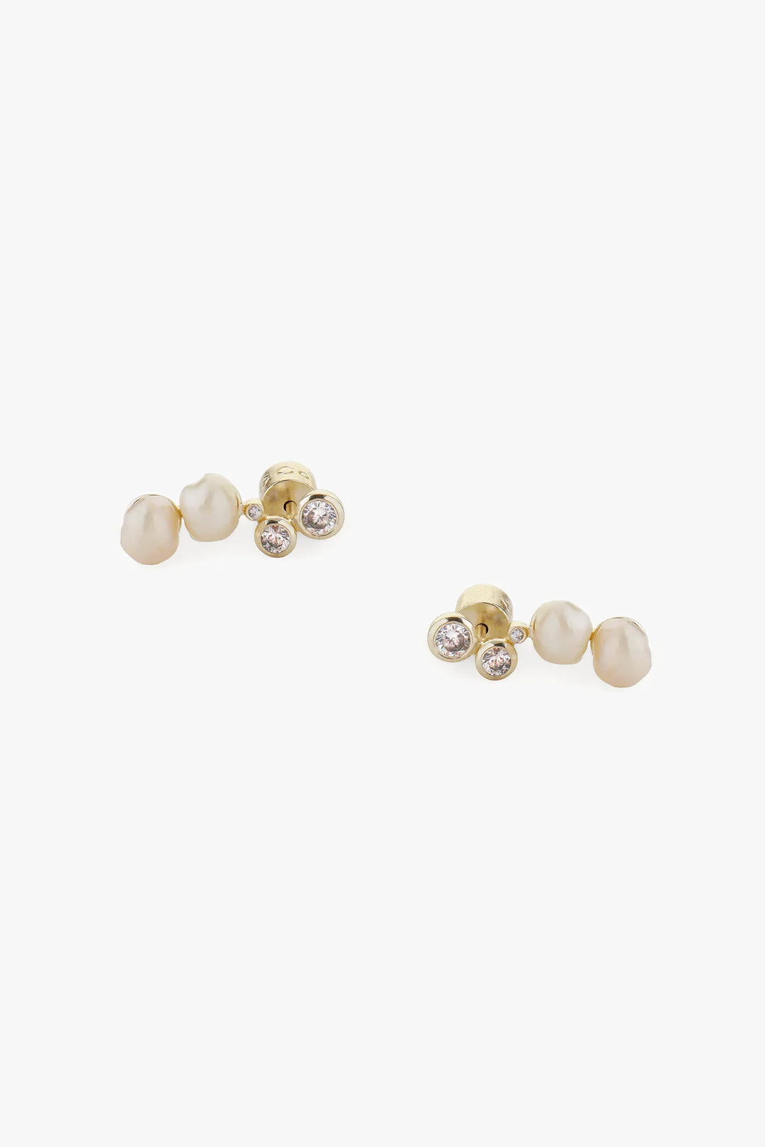 OYSTER EARRINGS GOLD