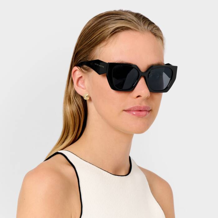 CORSICA SUNGLASSES BLACK 5.2CM