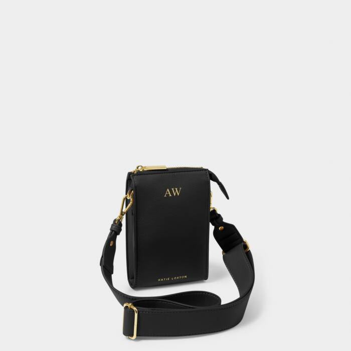 EFFIE SLIM CROSSBODY BAG BLACK