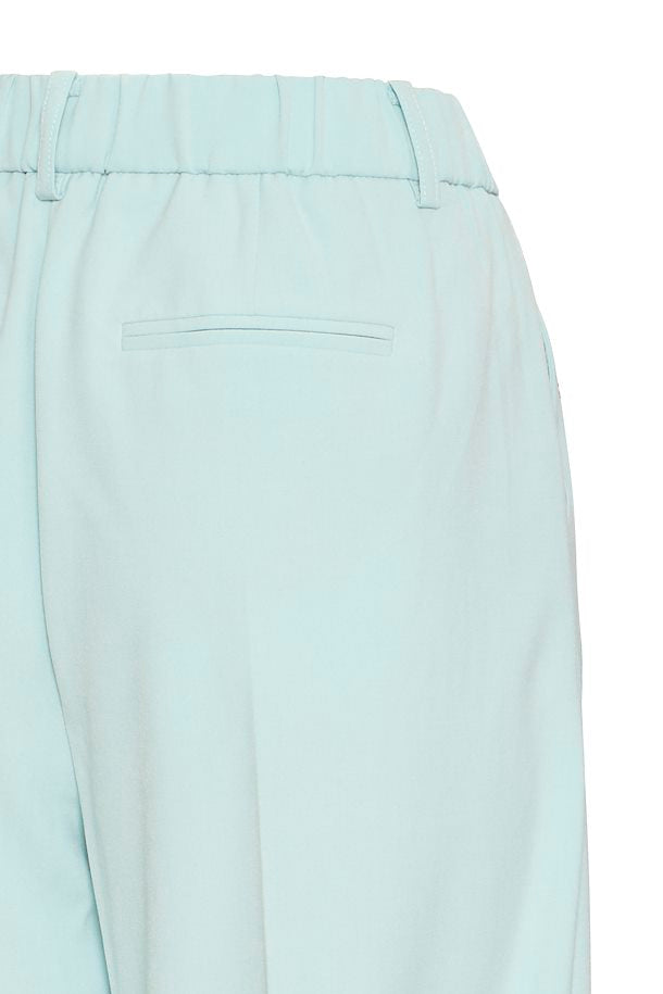 DANTA WIDE LEG PANTS CROP BLUE HAZE