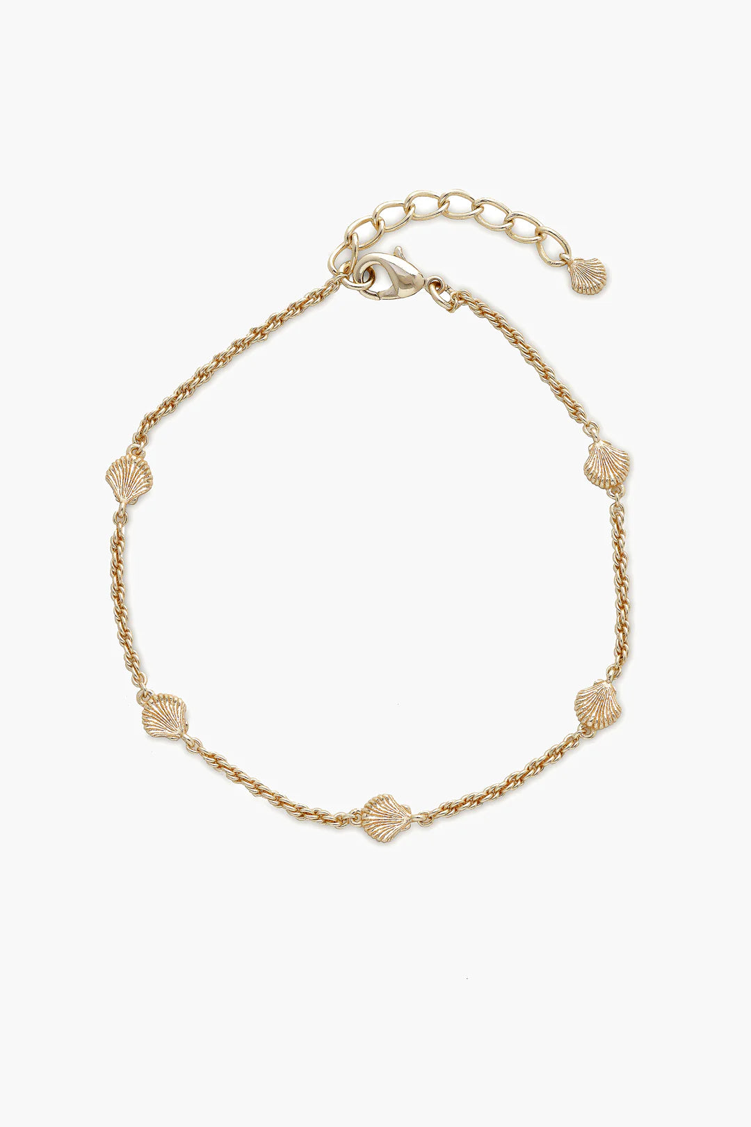 SHELL GOLD ANKLET