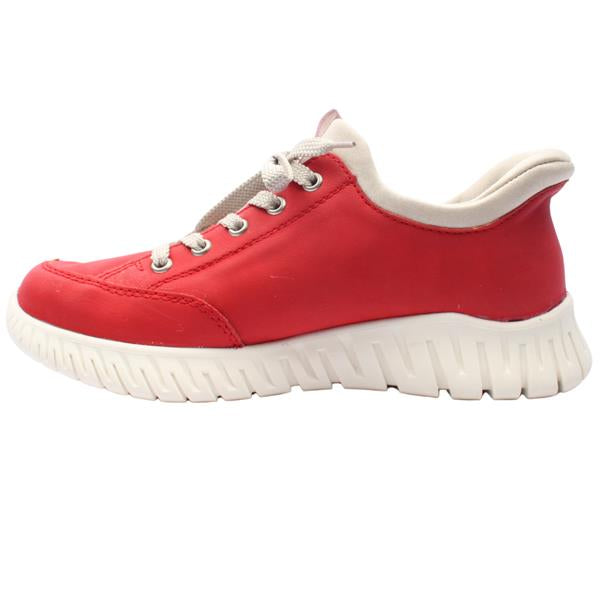 M5354-33 LADIES SHOES RED GESTROBELT