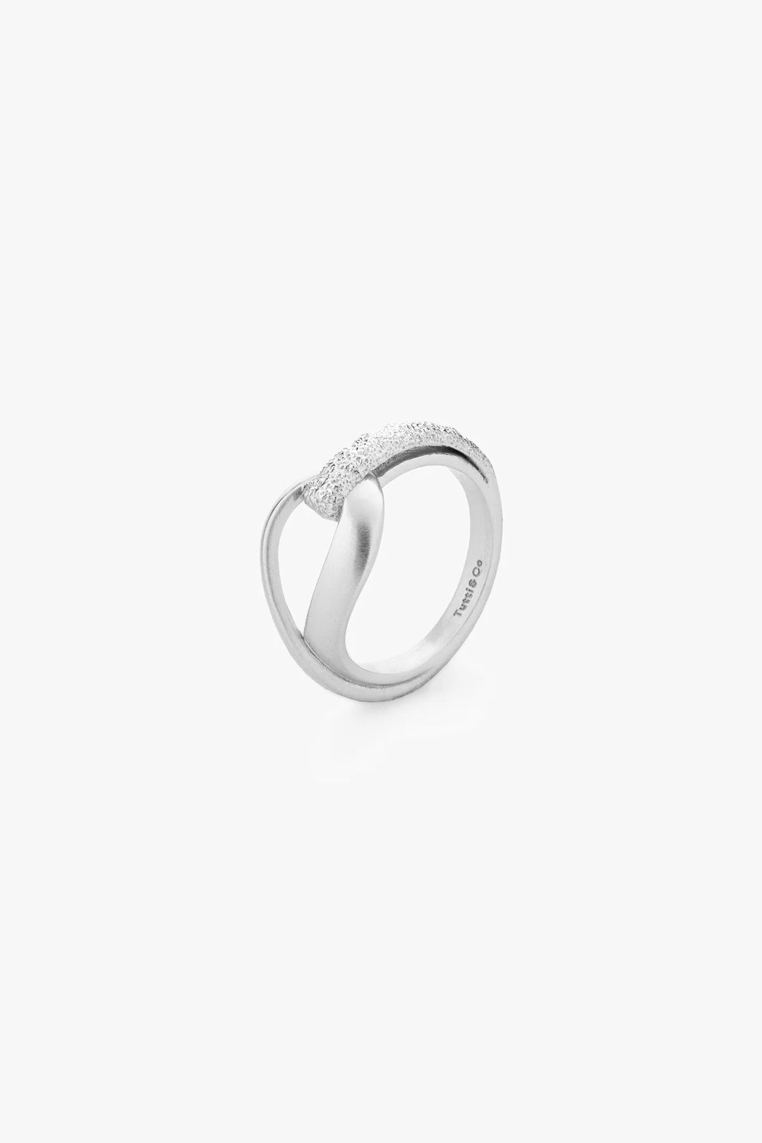 ECHO SILVER RING