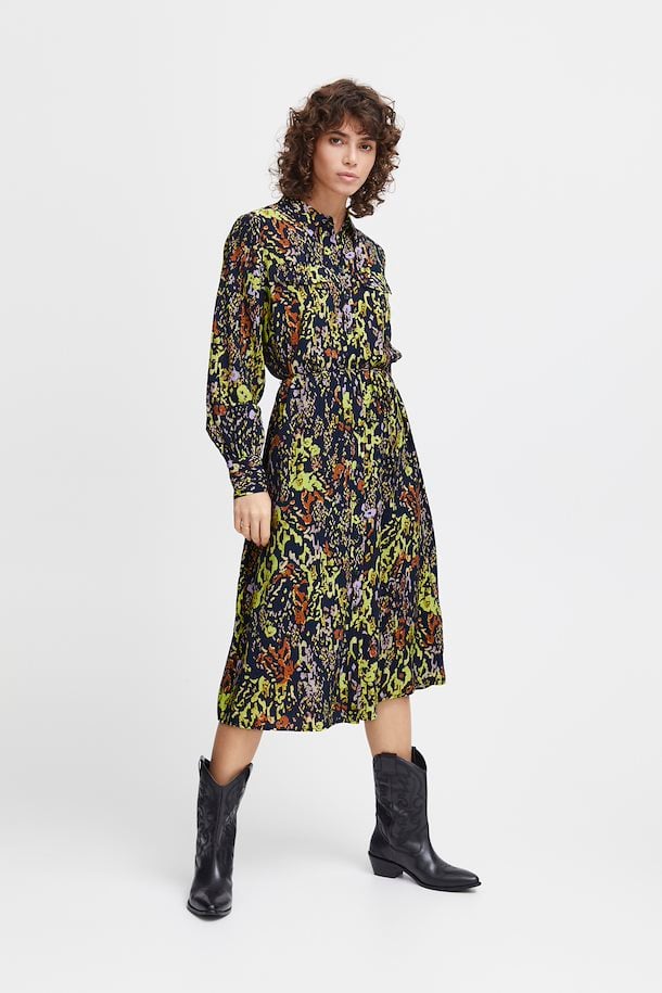 TOTAL ECLIPSE ANIMAL AZINO SHIRT DRESS