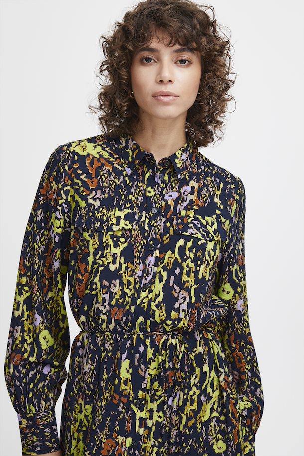TOTAL ECLIPSE ANIMAL AZINO SHIRT DRESS