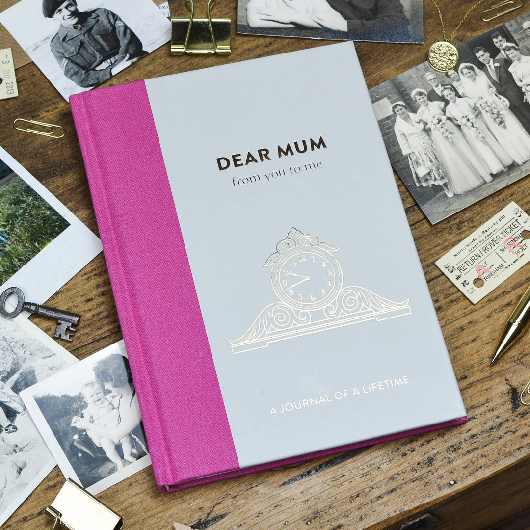 Dear Mum Guided Memory Journal | Heartfelt Gift for Mum