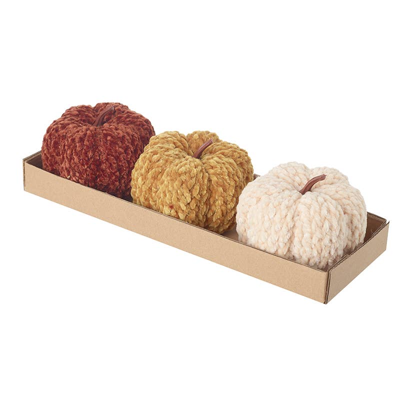KNITTED PUMPKIN SET