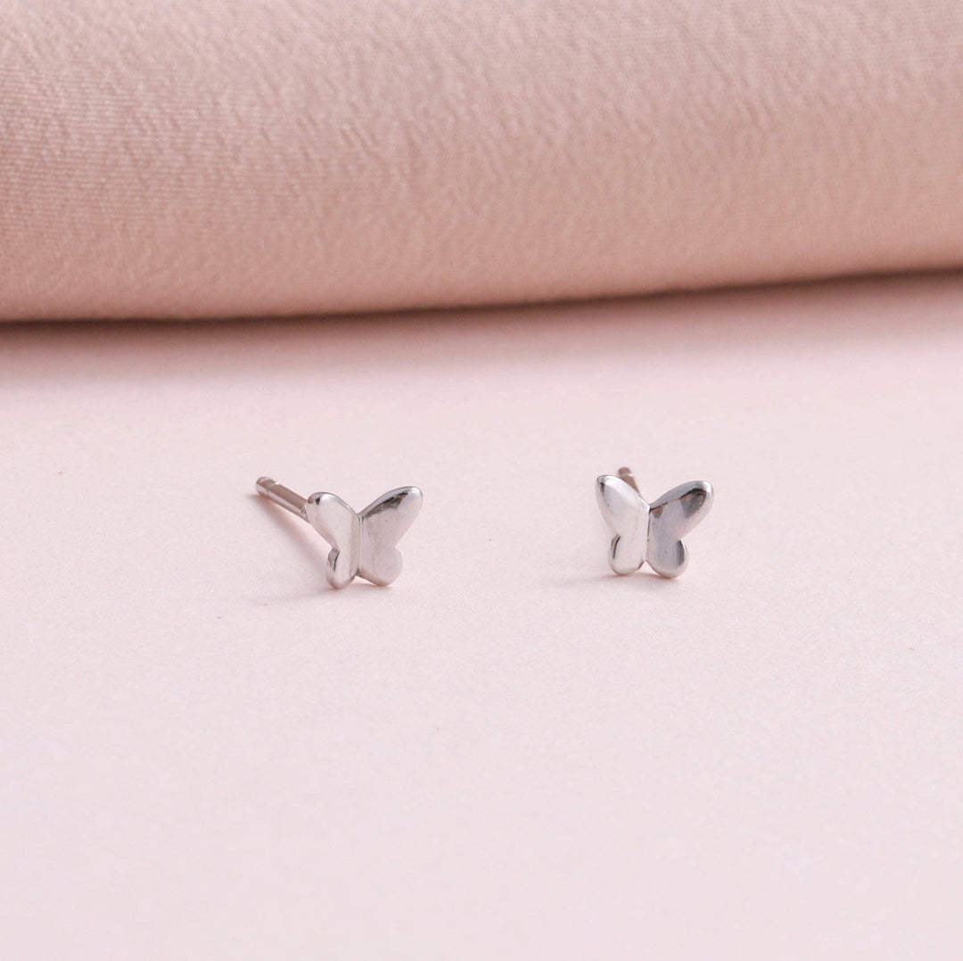 BT016 Earrings In A Message Bottle 'believe in magic': Silver