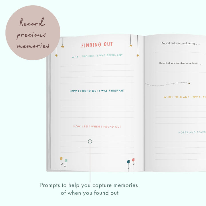 Bump to Birthday Pregnancy Journal | Pregnancy Keepsake
