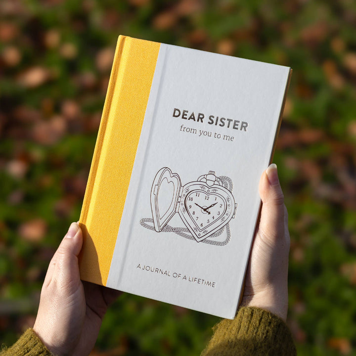 Dear Sister, Memory Journal, Heartfelt Keepsake Gift