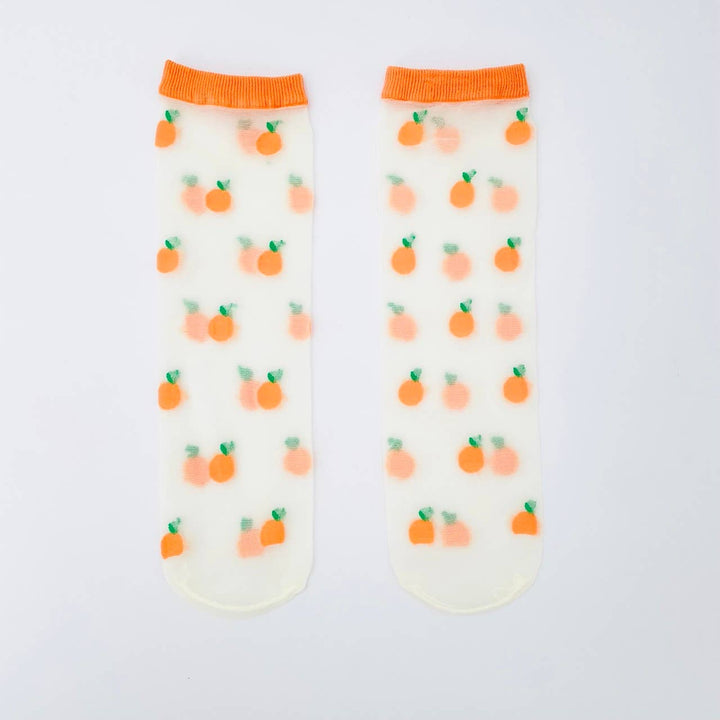 Clémence - Fruit spring socks - APRICOTS