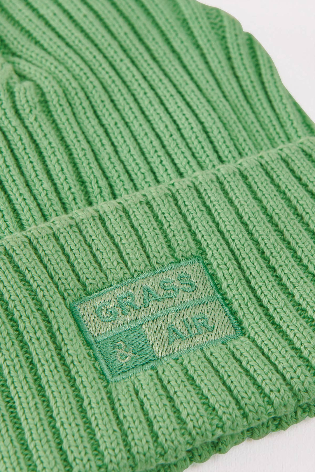 Olive Green Beanie: Orange / 3-5years