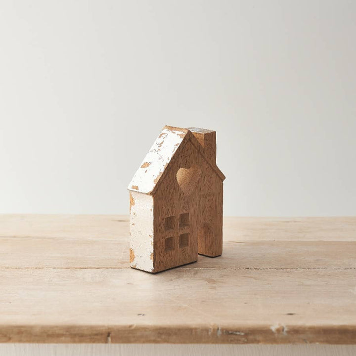 Natural Wooden House, 15cm