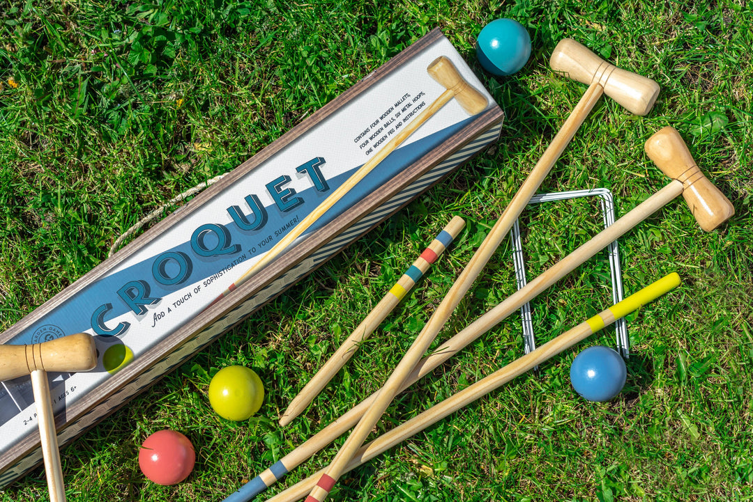 CROQUET WOODEN GAME