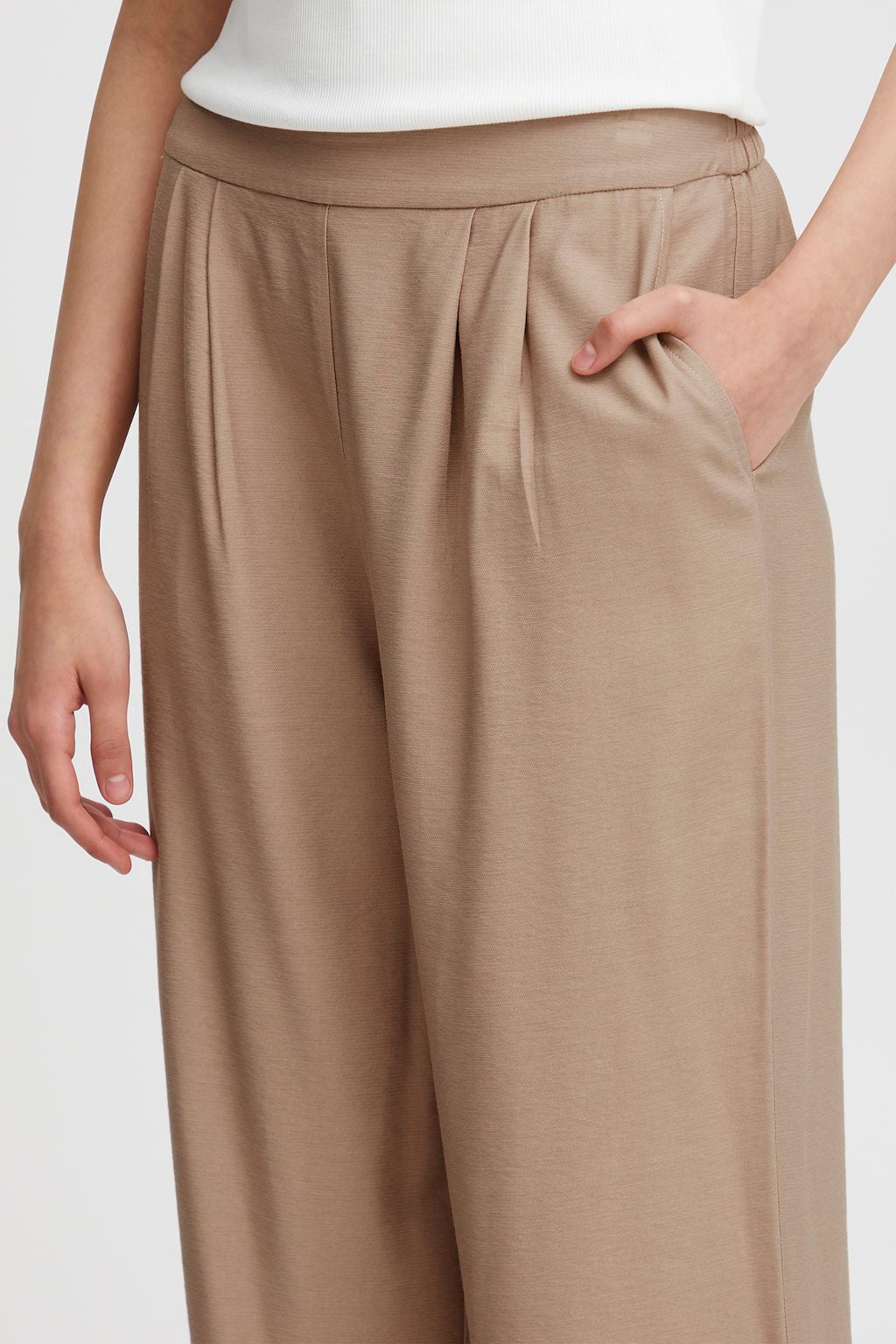 NATURAL CADOVA TROUSER