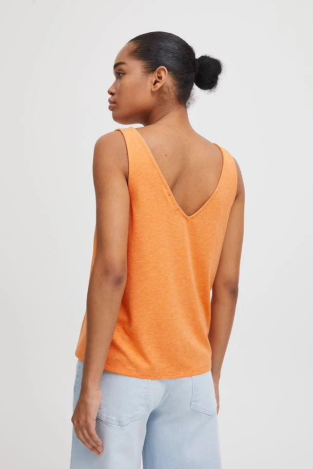 MUSKMELON REBEL LUREX TOP