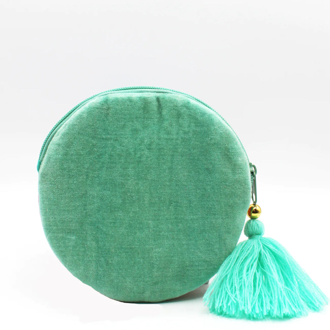 POSY HOT PINK ROUND PURSE