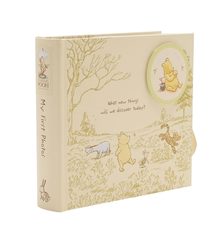 DISNEY CLASSIC POOH HERITAGE PHOTO ALBUM/BOX MY FIRST PHOTOS