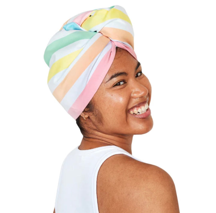 QUICK DRY HAIR WRAP - SUMMER UNICORN