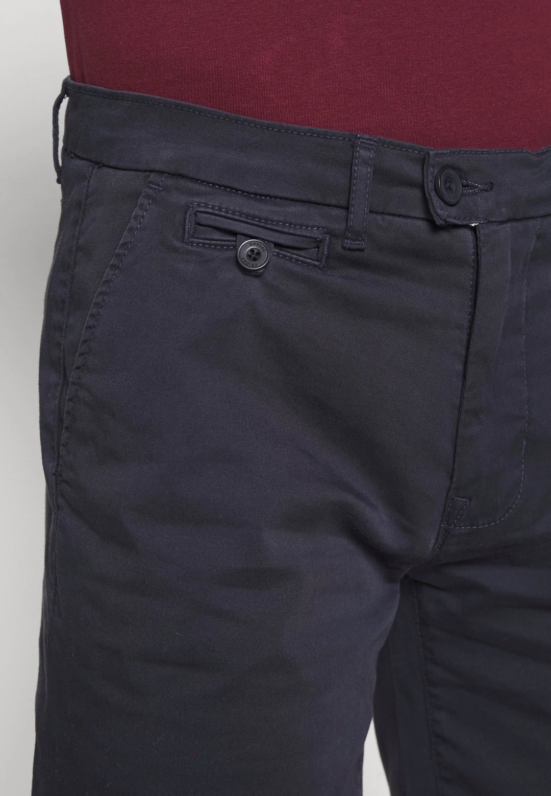 NAVY ALLAN CHINO SHORTS