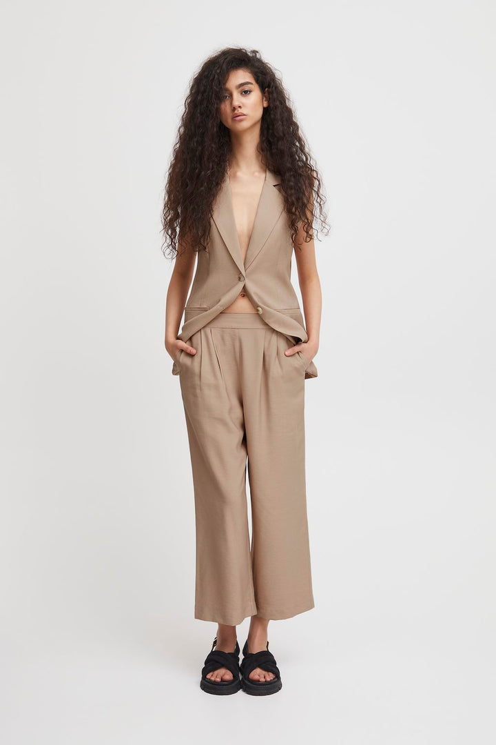 NATURAL CADOVA TROUSER