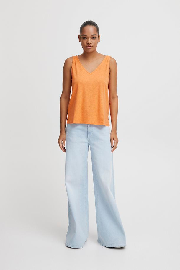 MUSKMELON REBEL LUREX TOP