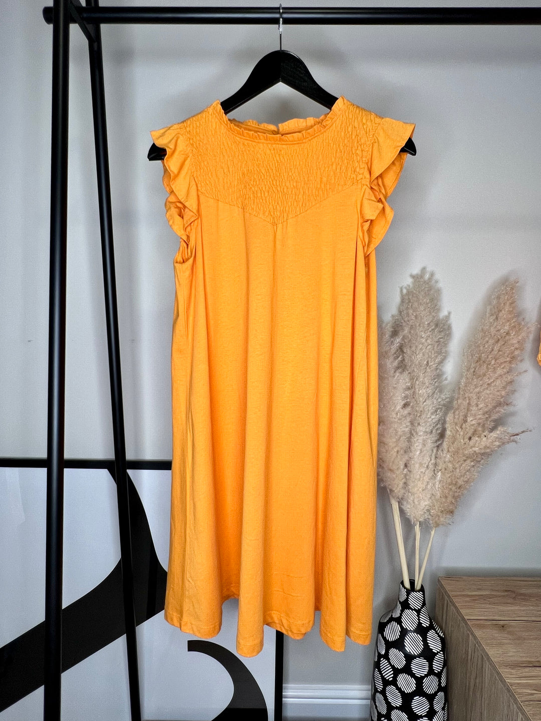 APRICOT UIDA DRESS