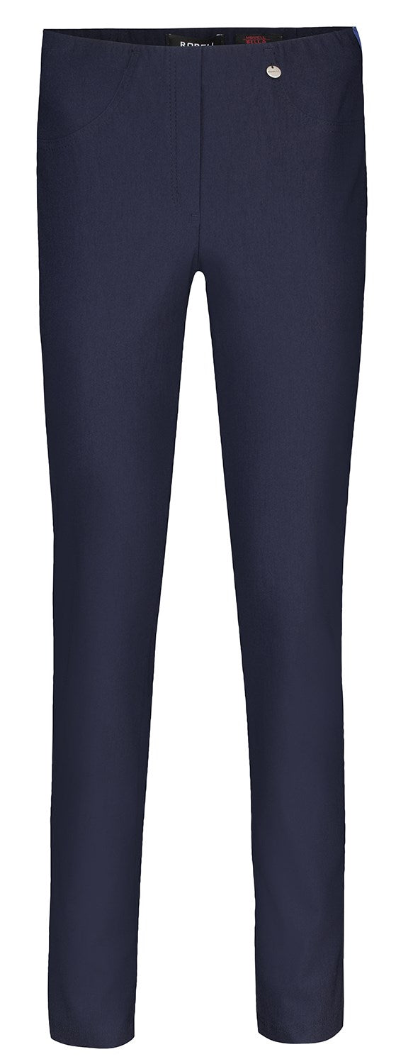 NAVY BELLA FULL LENGTH TROUSERS